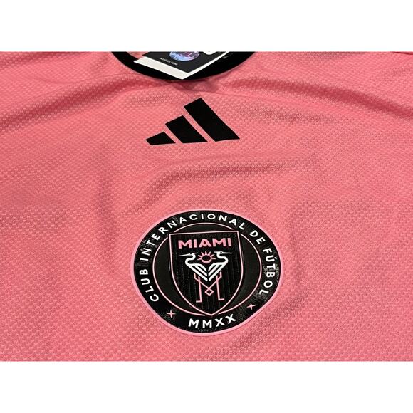 ADIDAS INTER MIAMI CF 24/25 MESSI HOME AUTHENTIC JERSEY #JE9742 $180 Sz XL NWT! - Picture 5 of 15
